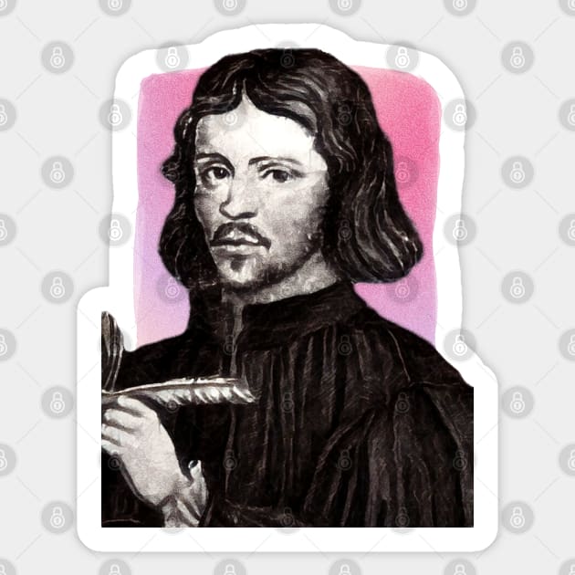 English Composer Thomas Tallis illustration Sticker by Litstoy 